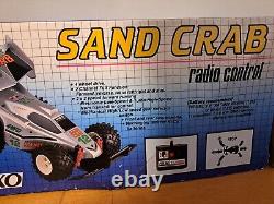 Vintage années 1980 Boîte RC Télécommande Nikko Sand Crab Entièrement Fonctionnel