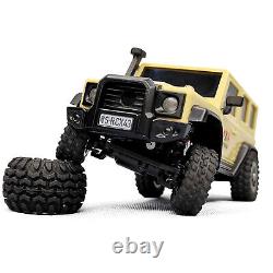 Voiture RC LDARC X43 Crawler avec contrôleur 1/43 Simulation Frame Full 4WD Remote Con