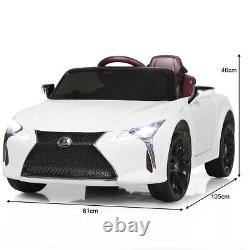 Voiture électrique Lexus sous licence pour enfants avec batterie 12V et télécommande