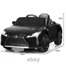 Voiture électrique Lexus sous licence pour enfants avec batterie 12V et télécommande