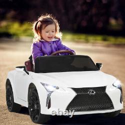 Voiture électrique Lexus sous licence pour enfants avec batterie 12V et télécommande