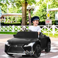 Voiture électrique Lexus sous licence pour enfants avec batterie 12V et télécommande