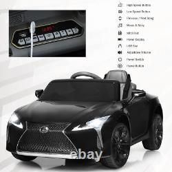 Voiture électrique Lexus sous licence pour enfants avec batterie 12V et télécommande