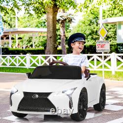 Voiture électrique Lexus sous licence pour enfants avec batterie 12V et télécommande