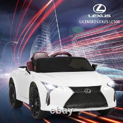 Voiture électrique Lexus sous licence pour enfants avec batterie 12V et télécommande