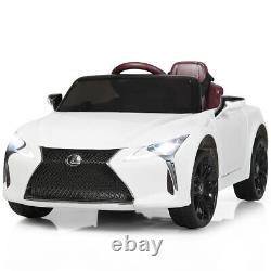 Voiture électrique Lexus sous licence pour enfants avec batterie 12V et télécommande