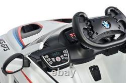 Voiture électrique pour enfant BMW M6 GT3 12v avec télécommande parentale