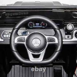 Voiture électrique pour enfants HOMCOM Mercedes Benz G500 12V avec télécommande - Noir