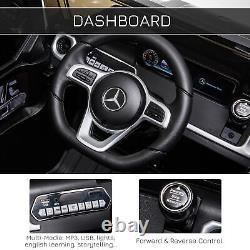 Voiture électrique pour enfants HOMCOM Mercedes Benz G500 12V avec télécommande - Noir