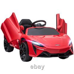 Voiture électrique pour enfants Homcom McLaren sous licence avec télécommande - Rouge