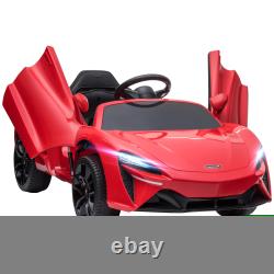 Voiture électrique pour enfants McLaren sous licence 12V avec télécommande et musique