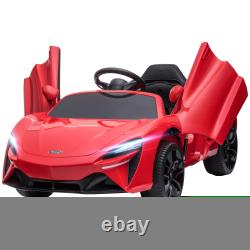 Voiture électrique pour enfants McLaren sous licence 12V avec télécommande et musique