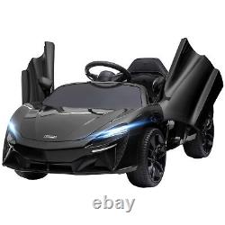 Voiture électrique pour enfants sous licence McLaren HOMCOM avec télécommande noire