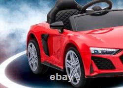 Voiture électrique sous licence Audi R8 Spyder pour enfants 12V avec télécommande