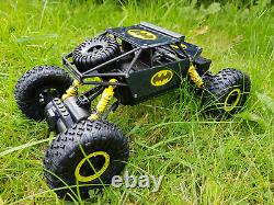 Voiture télécommandée Batman Radio 2.4ghz Tout-terrain 4wd Rock Crawler