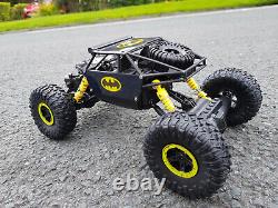 Voiture télécommandée Batman Radio 2.4ghz Tout-terrain 4wd Rock Crawler