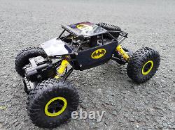 Voiture télécommandée Batman Radio 2.4ghz Tout-terrain 4wd Rock Crawler