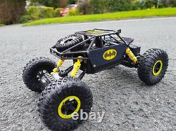 Voiture télécommandée Batman Radio 2.4ghz Tout-terrain 4wd Rock Crawler