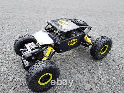 Voiture télécommandée Batman Radio 2.4ghz Tout-terrain 4wd Rock Crawler