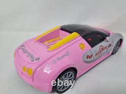 Voiture télécommandée Bugatti Rose Hello Kitty préférée des filles 1/16 RC Car